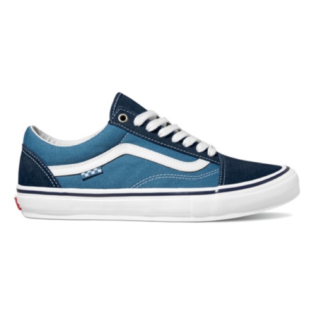 Vans Old Skool Pro Navy and Slate Blue - 8.5M